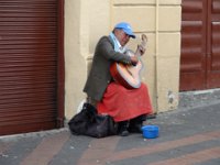 Quito.  Tak se tady také vydělává na živobytí. Tady za US dolary.