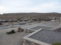 Jebel Shams  Tábor pod horou Jebel Shamps.