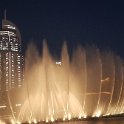 Vodotrysk u Burj Chalífa
