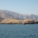 Dhow Cruise fjordem  Khor Sam Telegrafní ostrov